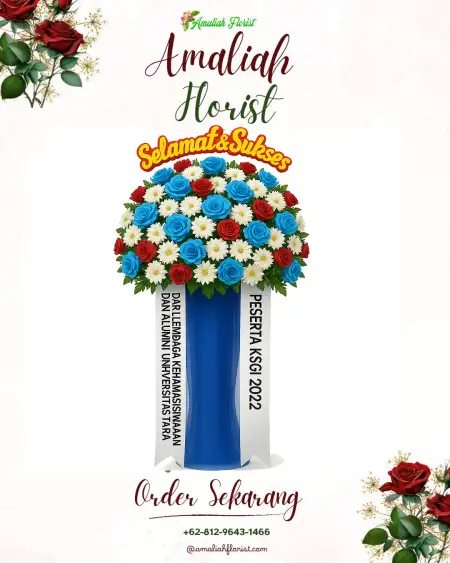 Standing Flowers Universitas Pancasila
